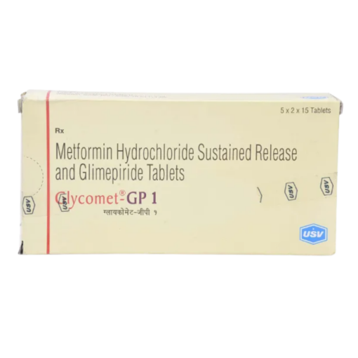 GLYCOMET GP 2mg Tablet 15's