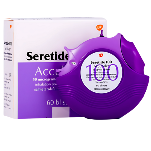 Seretide Accuhaler 50/500mcg Blister 28's