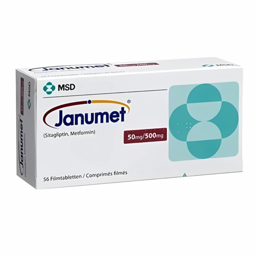 Janumet 50/500mg Tablet 15's