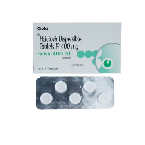 ACIVIR DT 400mg Tablet 5’s