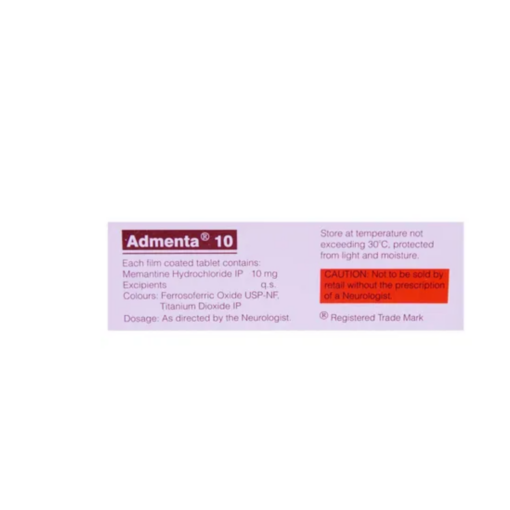 ADMENTA 10mg Tablet 10's