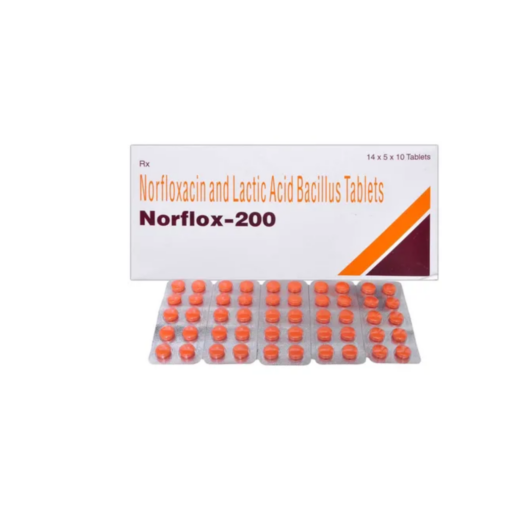 NORFLOX 200mg Tablet 10's